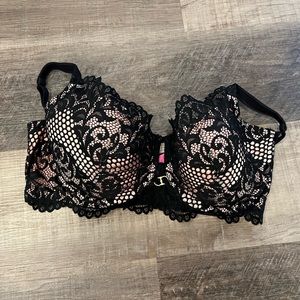 La Senza Fishnet Balconnette Bra